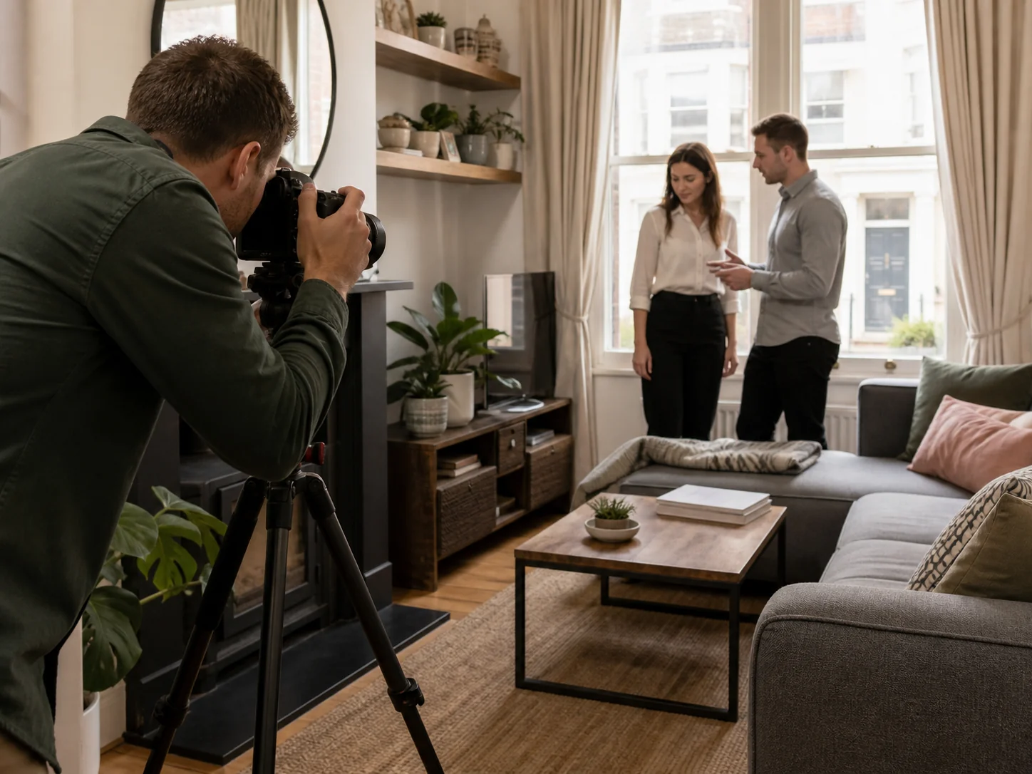 A commercial property service scene illustrating Let Only